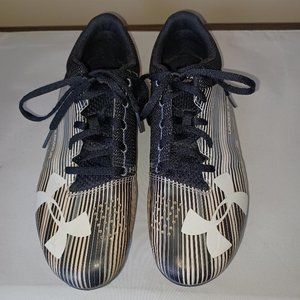 UNDER ARMOUR MEN`S UA KICK SPRINT SPIKE Shoes Cleats - Size 7.5